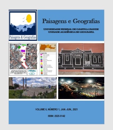 					Visualizar v. 6 n. 1 (2021): Revista Paisagens & Geografia
				